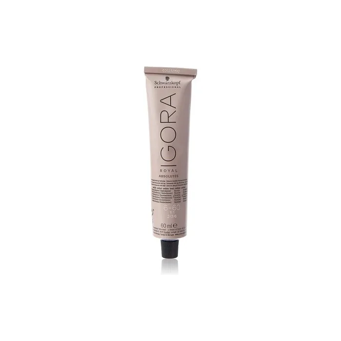 Igora Royal Absolutes Permanent Hair Color 6-60 60ml Dark Blonde Chocolate Natural