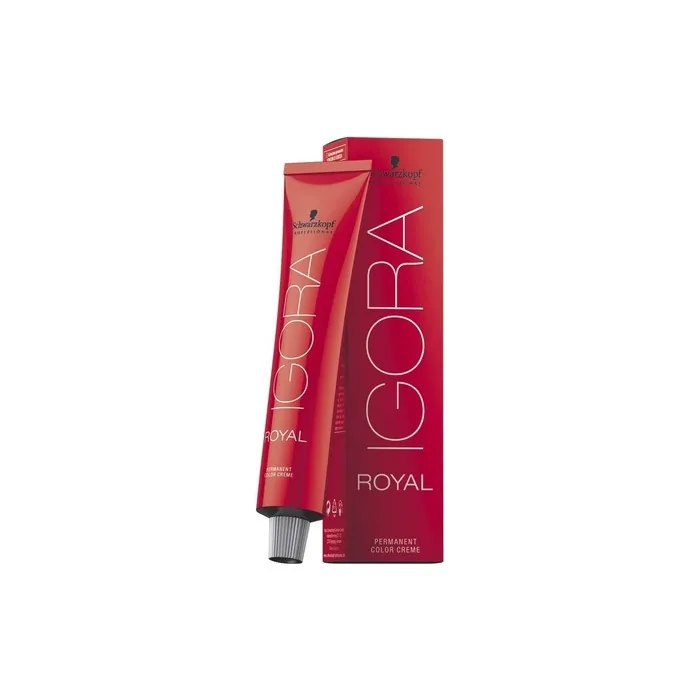 : Schwarzkopf Igora Royal 7-55 Medium Blonde Gold Extra Hair Color 60ml