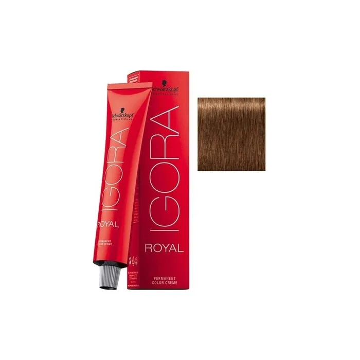 Schwarzkopf Igora Royal 7-55 Medium Blonde Gold Extra Hair Color 60ml