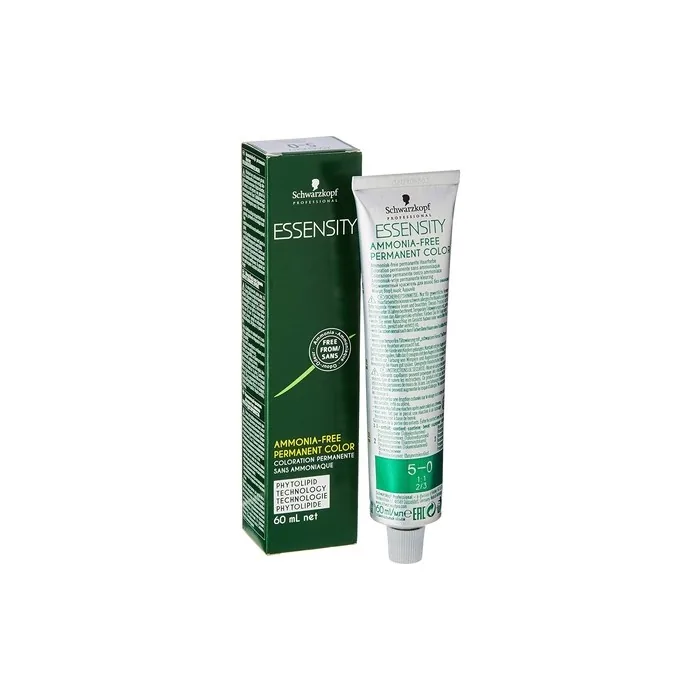 Schwarzkopf Essensity Ammonia-Free Permanent Colour No. 5-0 Light Brown 0.11kg