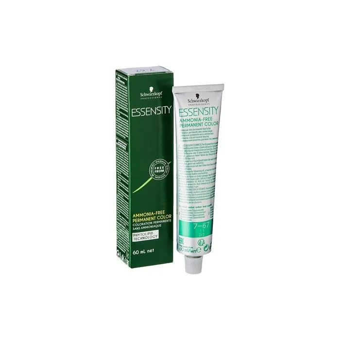 Schwarzkopf ESS 7-67 Medium Blonde Auburn Copper Hair Color 60ml