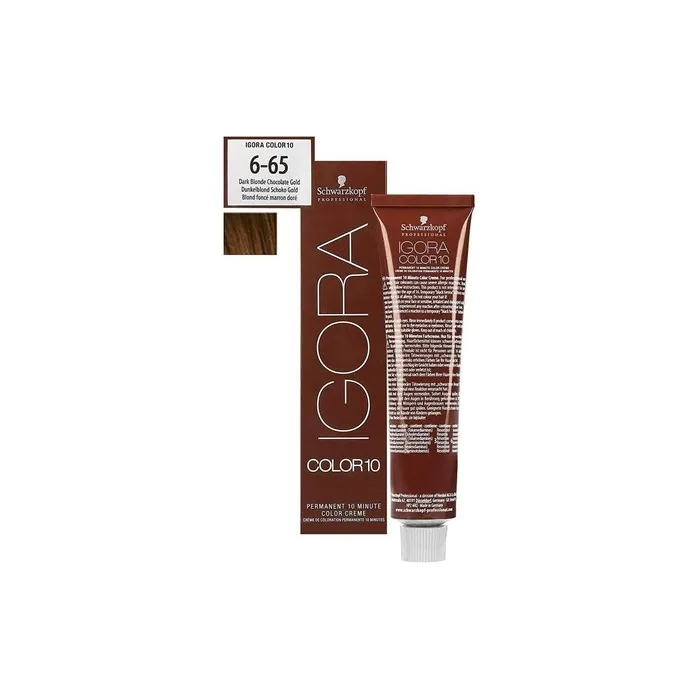 Schwarzkopf Igora Color10 6-65 Dark Blonde Chocolate Gold 60 ml
