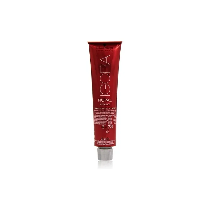 Schwarzkopf Igora Royal Permanent Haircolor Number 6-28 Dark Blonde Ash Red 60ml
