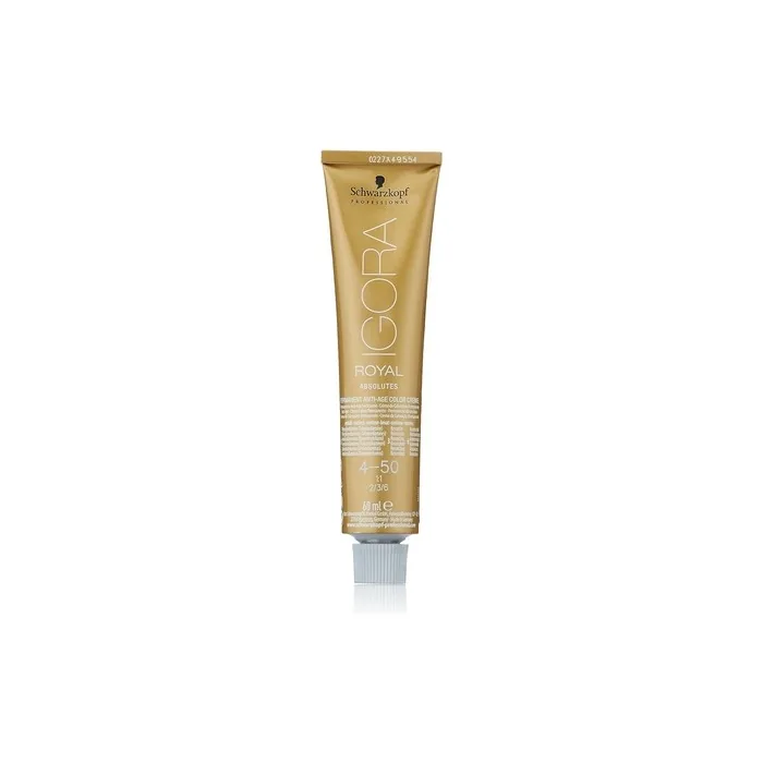 Schwarzkopf IR Absolutes 4-50 Medium Brown Gold Natural 60ml