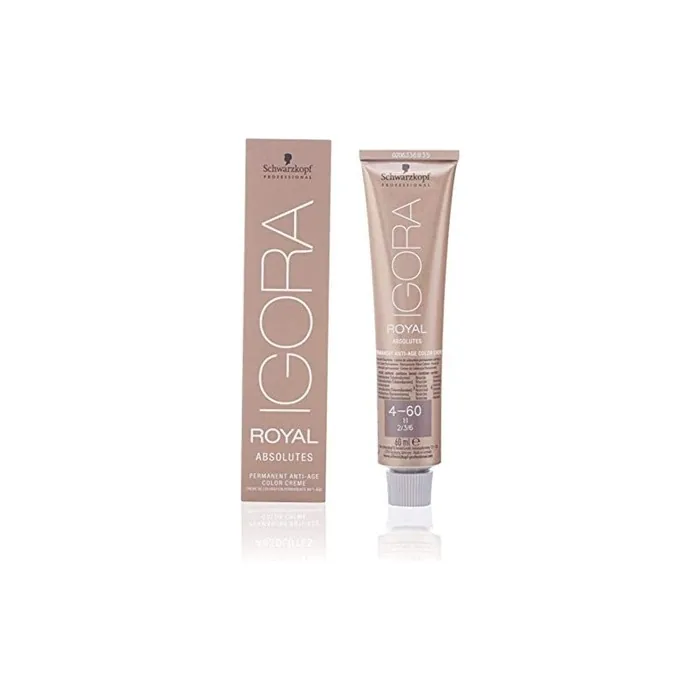 Schwarzkopf Igora Royal Absolutes Permanent Hair Colour 4-60 60ml