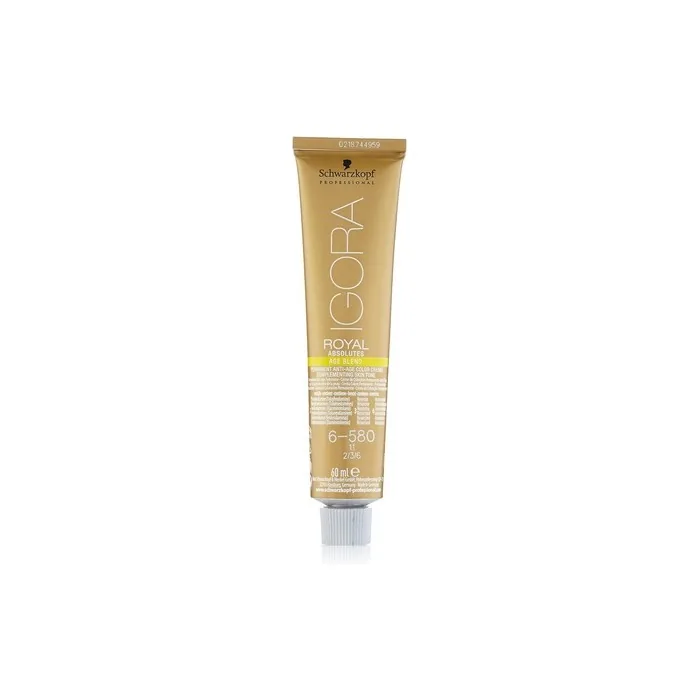 Schwarzkopf IR Absolutes Age Blend 6-580 Dark Blonde Gold Red 60ml