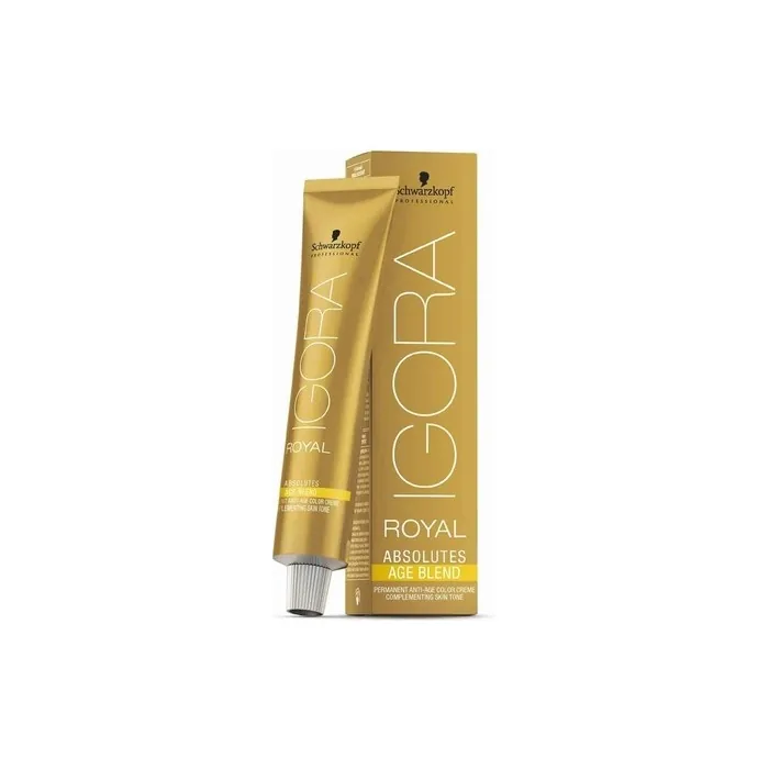 Schwarzkopf IGORA Royal Absolutes Permanent Anti-Age Color Creme 8-07 Light Blonde Natural Copper 60ml