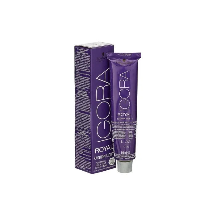 Schwarzkopf Professional Igora Royal Fashion Lights Permanent Highlight Hair Colour Cream 60ml