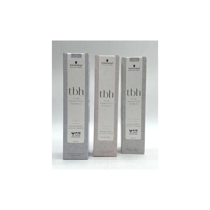 Schwarzkopf Professional tbh Cool Permanent Color 60ml Various Shades
