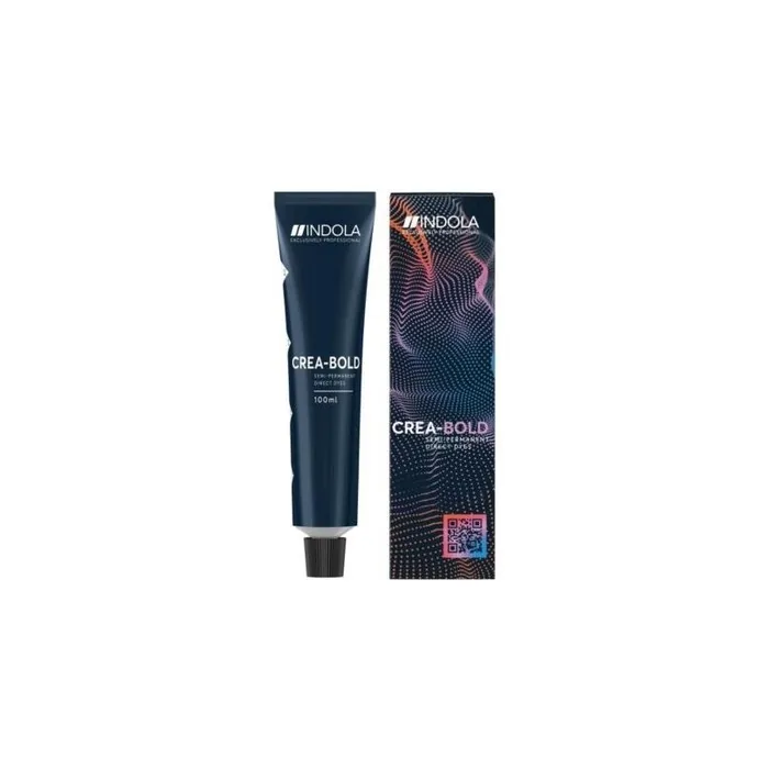 Indola Crea-Bold Semi-Permanent Indigo Blue Hair Color 100ml