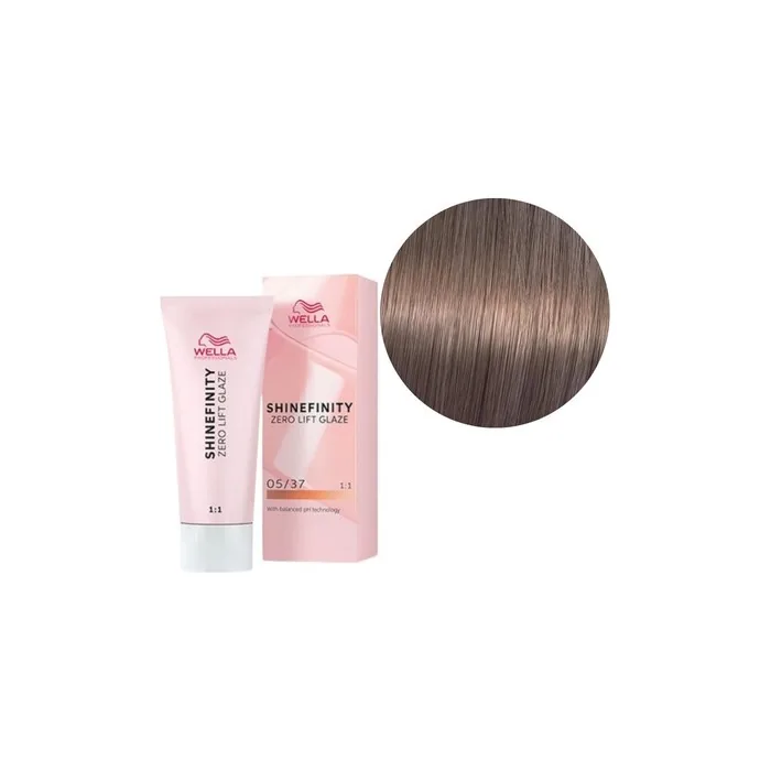 Wella Professionals Shinefinity Zero Lift Glaze Hair Color 0537 Caramel Espresso 60ml