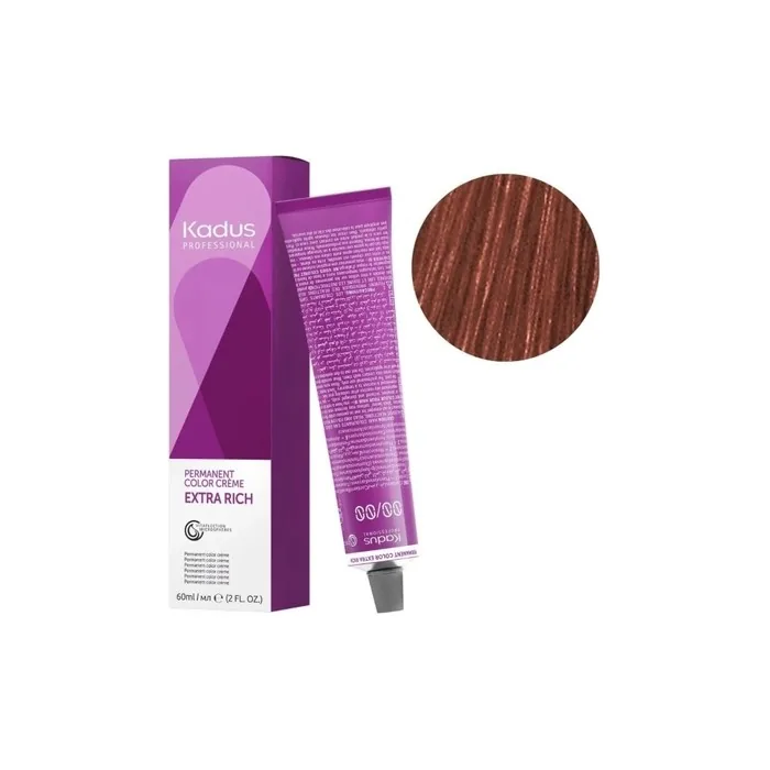 Kadus Permanent Hair Color 60ml 7/41 Ash Copper Blonde