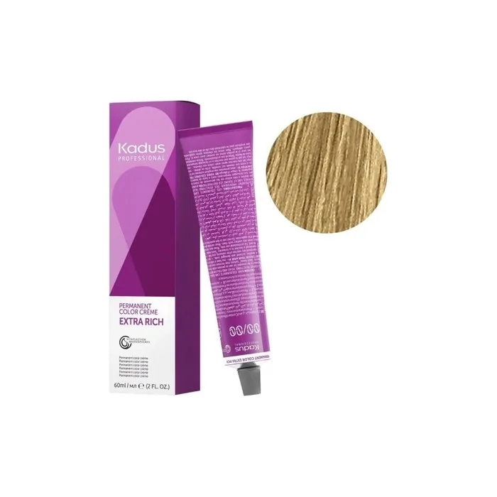 Kadus Permanent Hair Color 60ml 8/07 Light Natural Brown