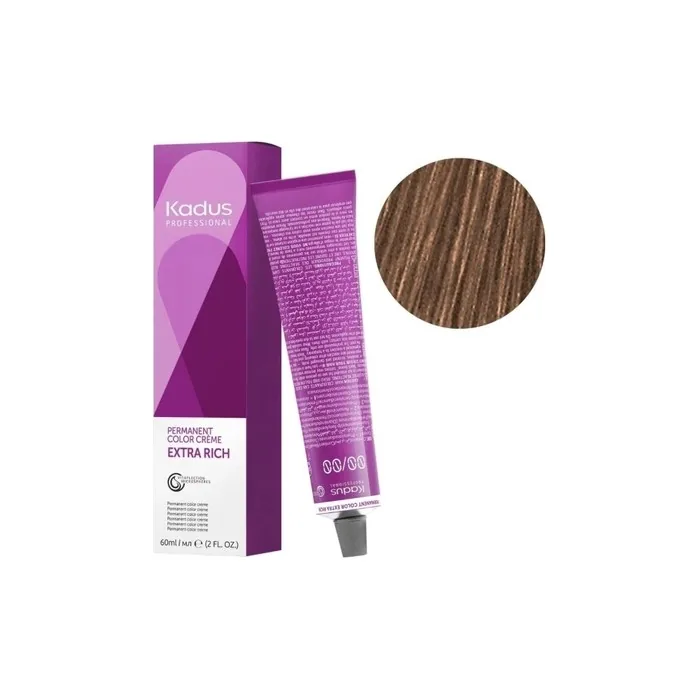Kadus Permanent Hair Color 60ml 7/75 Blond Brown Mahogany