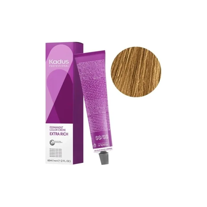 Kadus Permanent Hair Color 60ml 8/73 Light Blonde Brown Gold