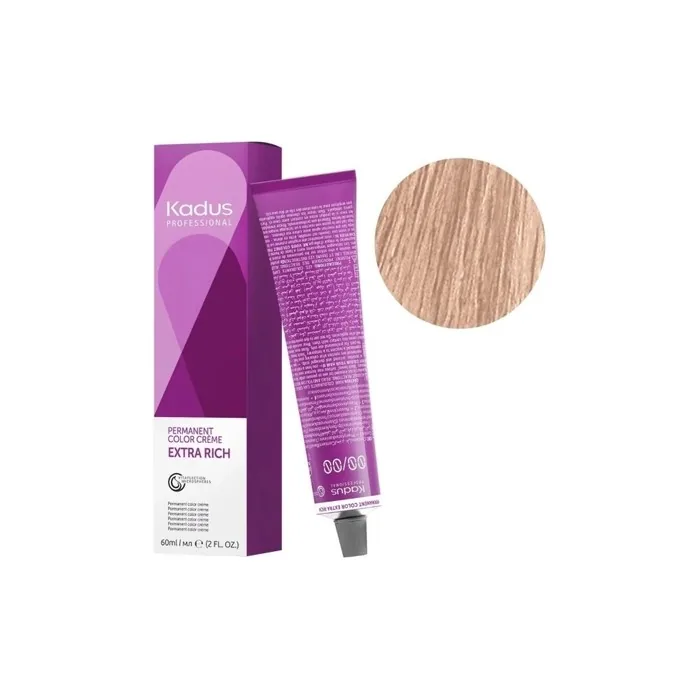 Kadus Permanent Hair Color 60ml 9/96 Very Light Smoky Violet Blonde