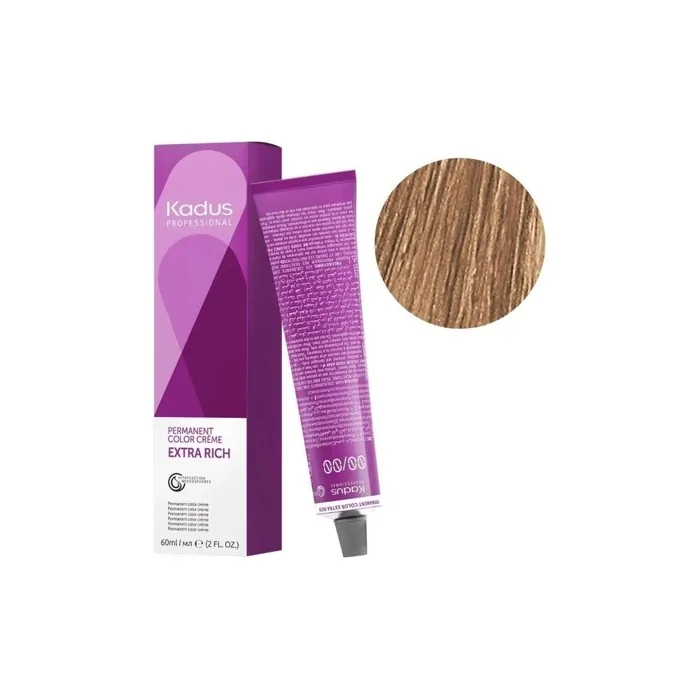 Kadus Permanent Hair Color 60ml 8/97 Light Smoky Brown Blonde