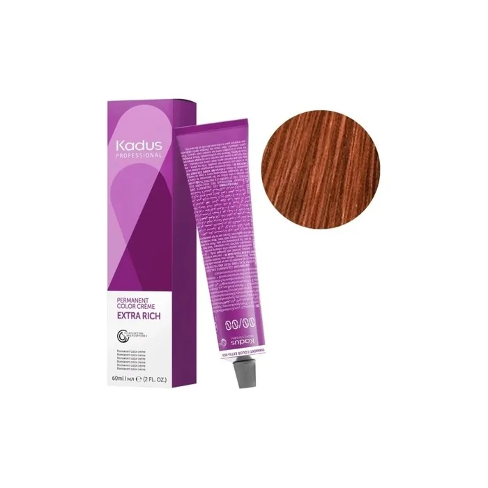 Kadus Permanent Hair Color 60ml 6/43 Dark Copper Blonde