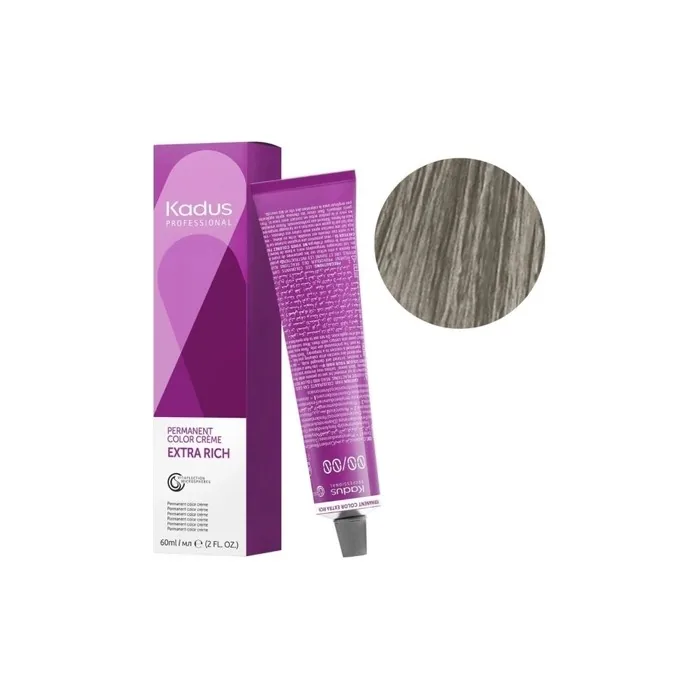 Kadus Permanent Hair Color 60ml 0/11 Intense Ash Mix