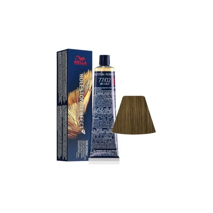 Wella Koleston Perfect Me+ 77/02 Medium Intense Natural Matte Blonde 60ml