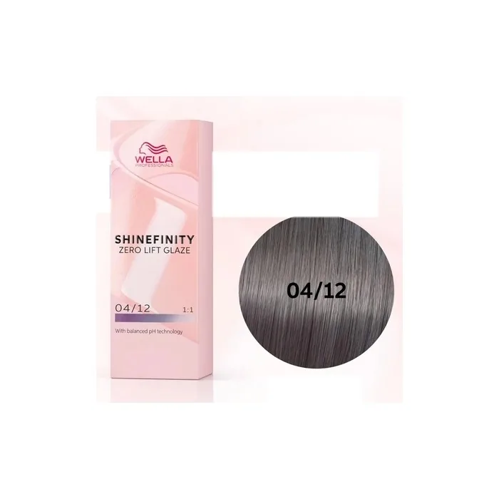 Wella Professionals Shinefinity Zero Lift Glaze Tint 0412 60ml