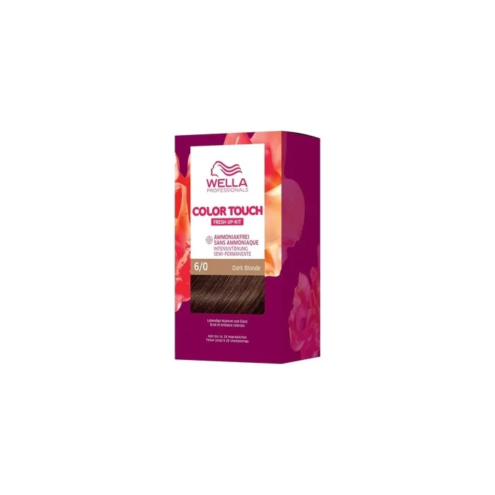 Wella Professionals Color Touch Semi-Permanent Hair Color without Ammonia - Hair Dye for Color Refreshment and Gray Hair Coverage - Root Kit including Hair Mask Dark Blonde