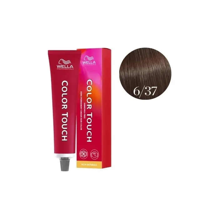 Wella Color Touch Rich Naturals 6/37 - 60ml