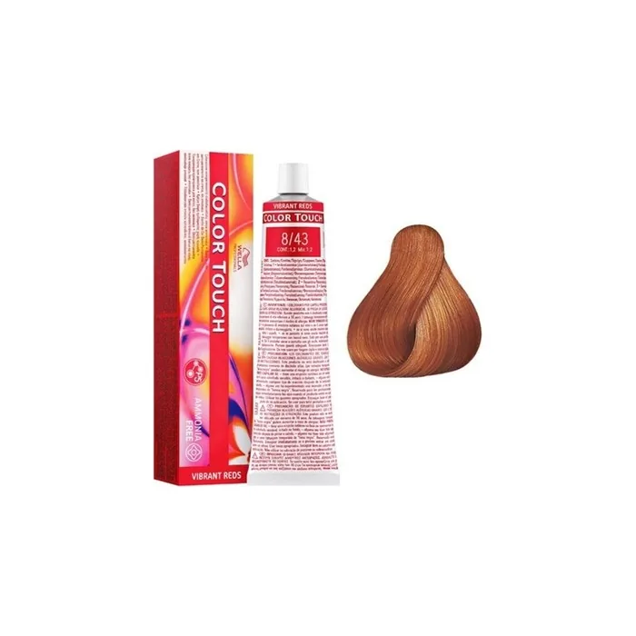 Wella Color Touch Vibrant Reds 8/43 Hair Colour