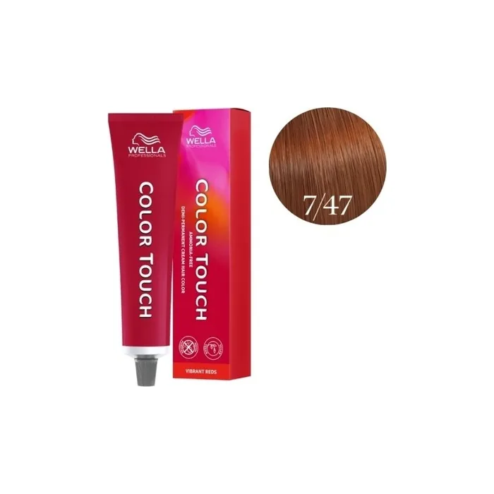 Wella Color Touch Vibrant Reds 7/47 - 60ml