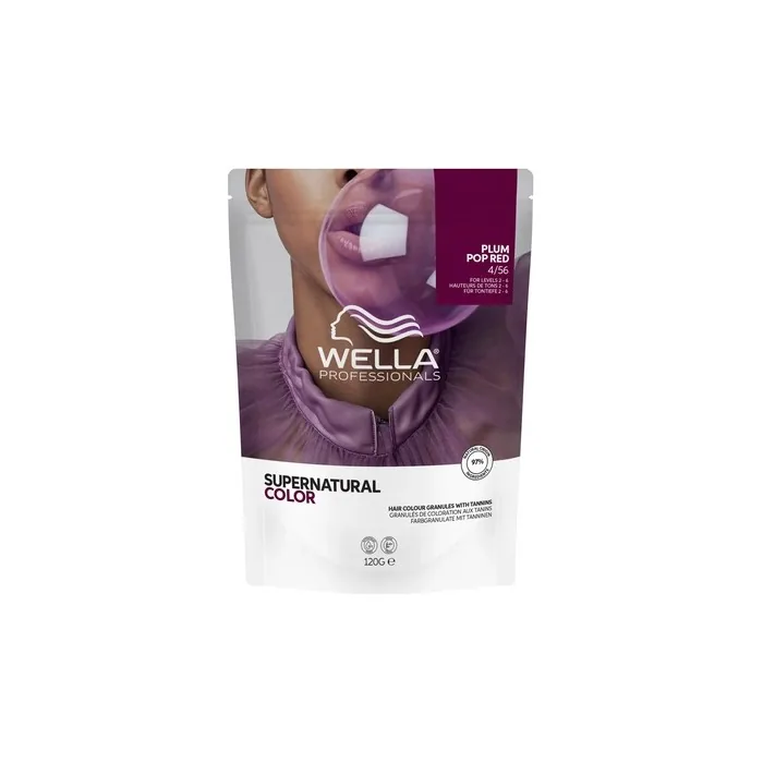 Wella Professionals Supernatural Color 456 Plum Pop Red 120g