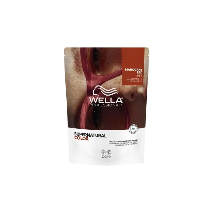 Wella Professionals Supernatural Color 554 Mahogany Red 120g Hair Color