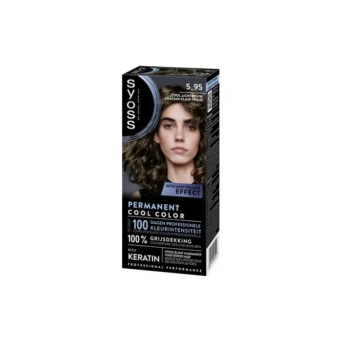 Syoss Hair Color 5-95 Cool Light Brown