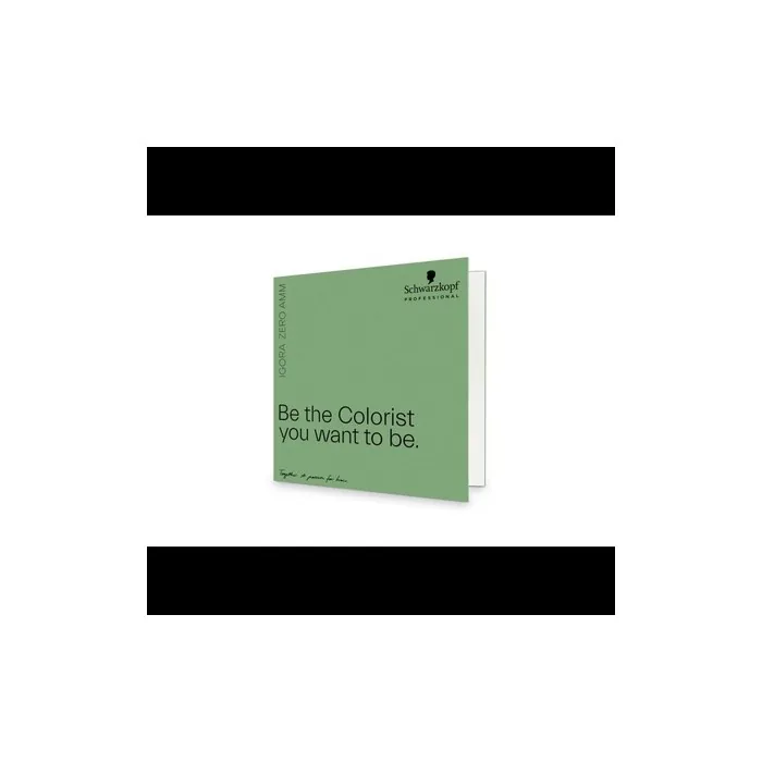 Schwarzkopf Igora Zero Color Chart Amm Compact