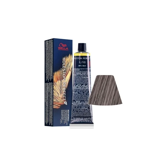 Wella Koleston Perfect Me Rich Naturals 898 Pearl Ash Blonde 60ml Permanent Hair Color