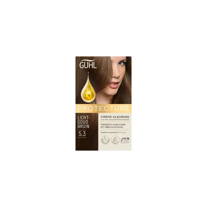 Guhl Protecture Protective Cream Coloring 53 Light Golden Brown