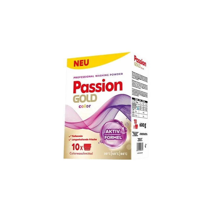 Chemia R Passion Gold Professional Color Washing Powder 600 G