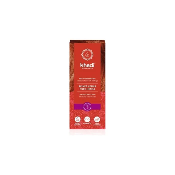 Khadi Natural Henna 100 Pure Red 100g
