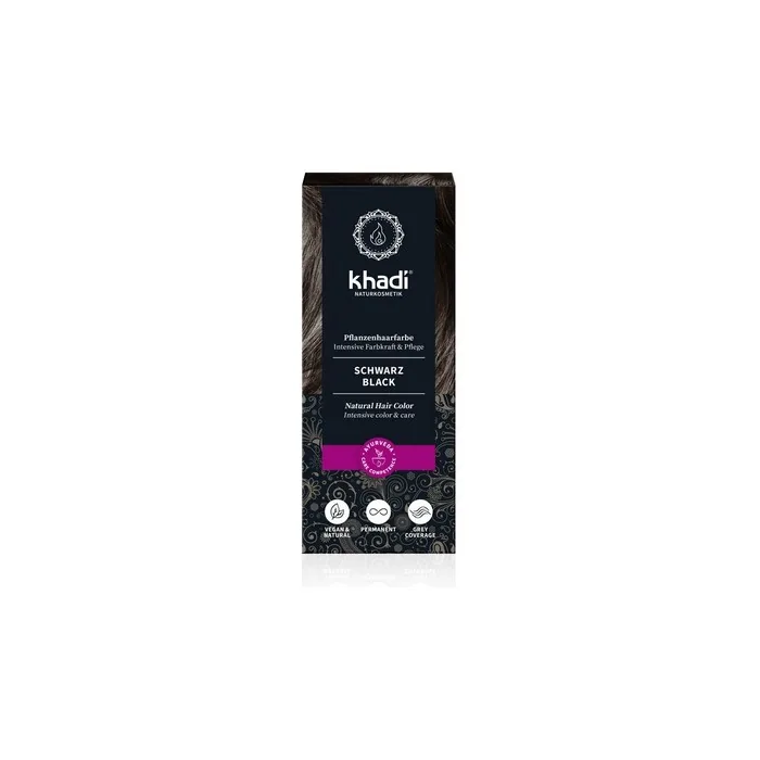 Khadi Herbal Hair Dye Black 100g