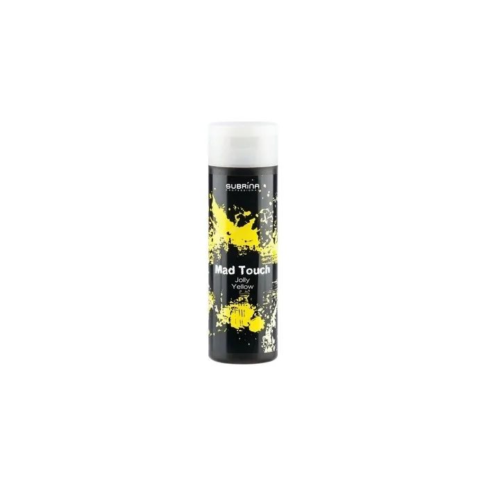 Subrina Professional Mad Touch Hair Colouring Gel Jolly Yellow 200 Ml