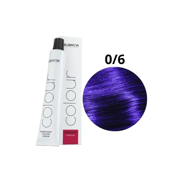 Subrina Professional Unique Permanent Hair Dye 0/6 100ml
