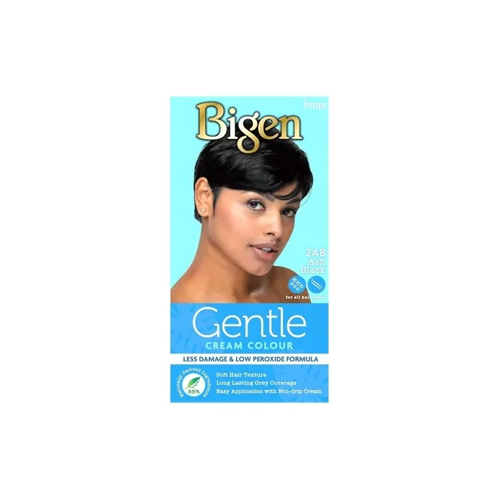 Bigen Gentle Cream Colour 88 Natural Ingredients 2ab Ash Black