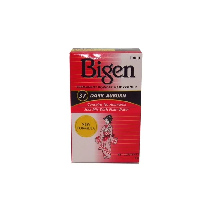 Bigen Powder Hair Color Dark Auburn #37 0.21 Ounce