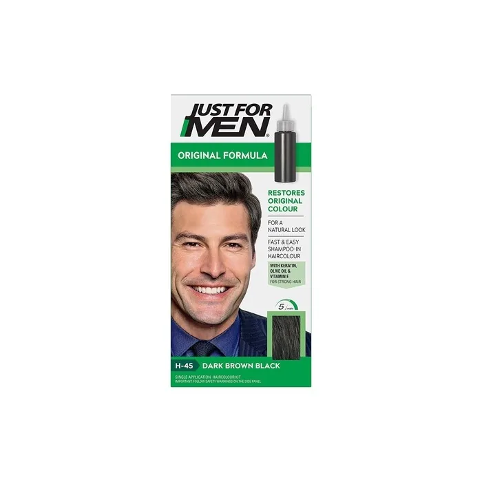 Just For Men Care Tinting Shampoo Dark Brown Black 60ml