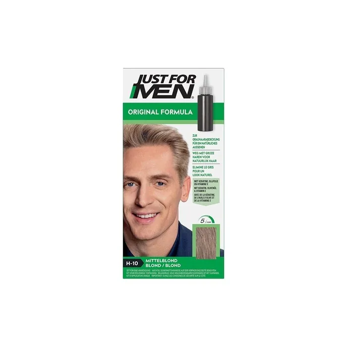 Just for Men Care Tinting Shampoo Natural Sandy Blonde 60ml H10