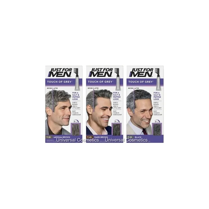 Just For Men Real Black T55 Touch Of Grey 40g