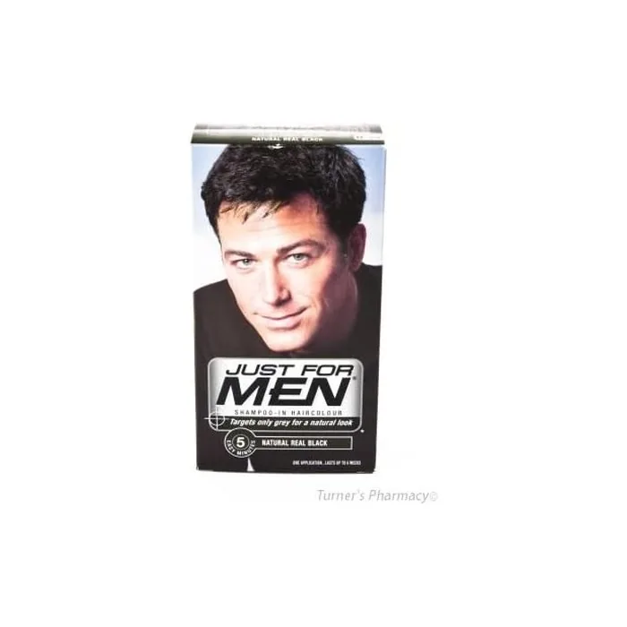Just For Men Natural Real Black H55 Shampoo 1ml