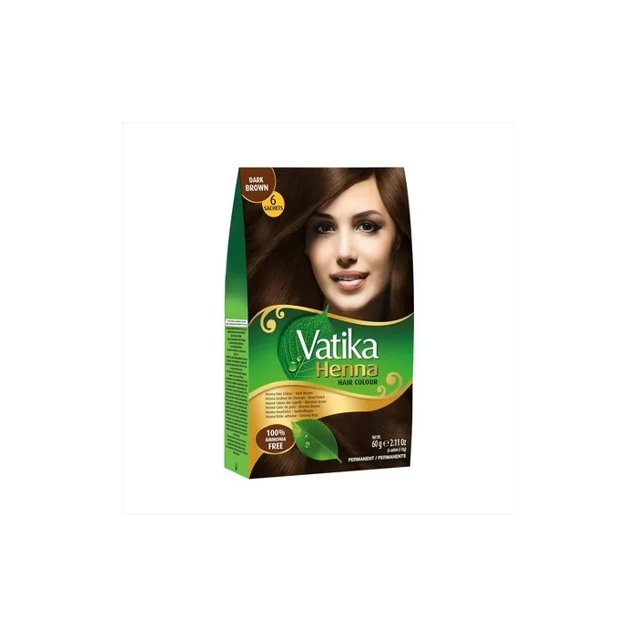 Dabur Henna Hair Color Dark Brown Hair Dye And Conditioner Ammonia Free