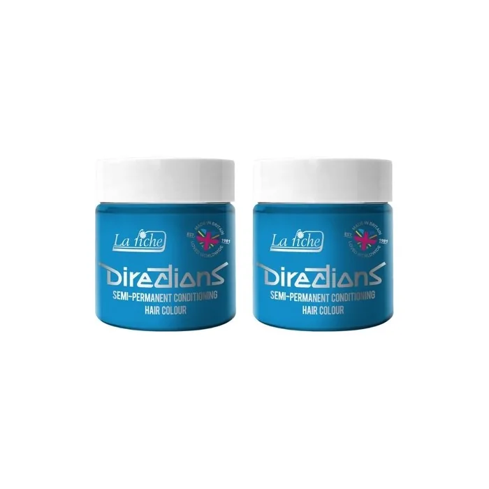 La Riche Directions Semi-Permanent Hair Color 100ml Tub Pastel Blue 100ml