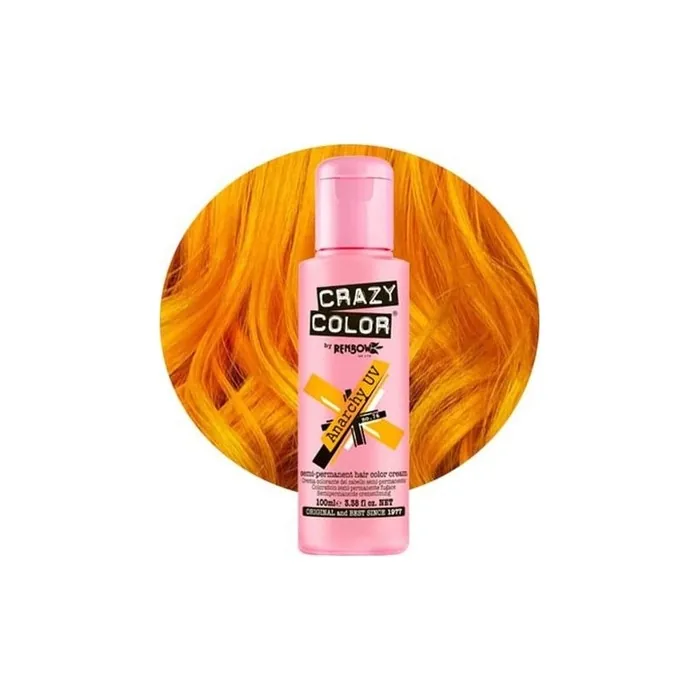 Crazy Color Semi-Permanent Hair Color Cream Anarchy UV 1g