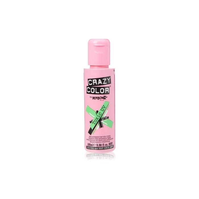 Crazy Color GO TOXIC UV Semi Permanent Hair Color Cream 100ml